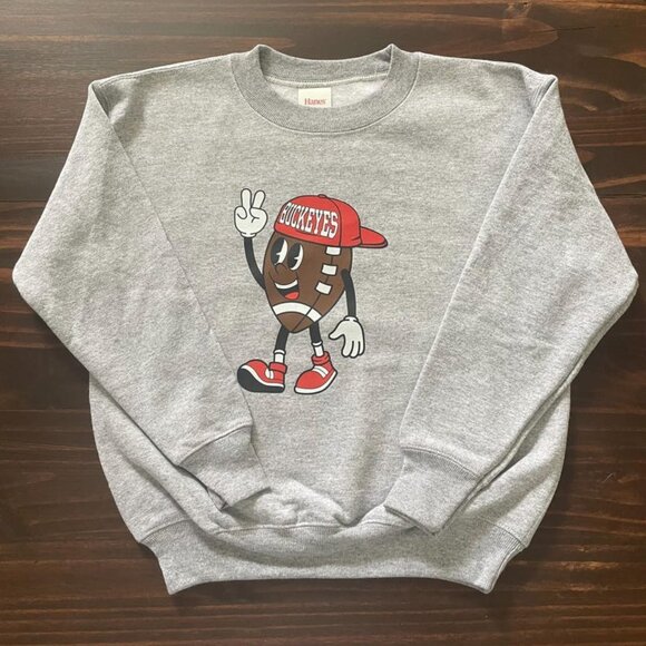 Ohio State Buckeyes Football Crewneck Sweatshirt, Ohio State University Shirt - Picture 1 of 2